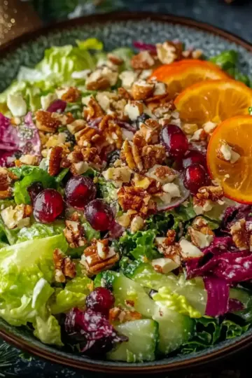 Festive Crunchy Christmas Salad