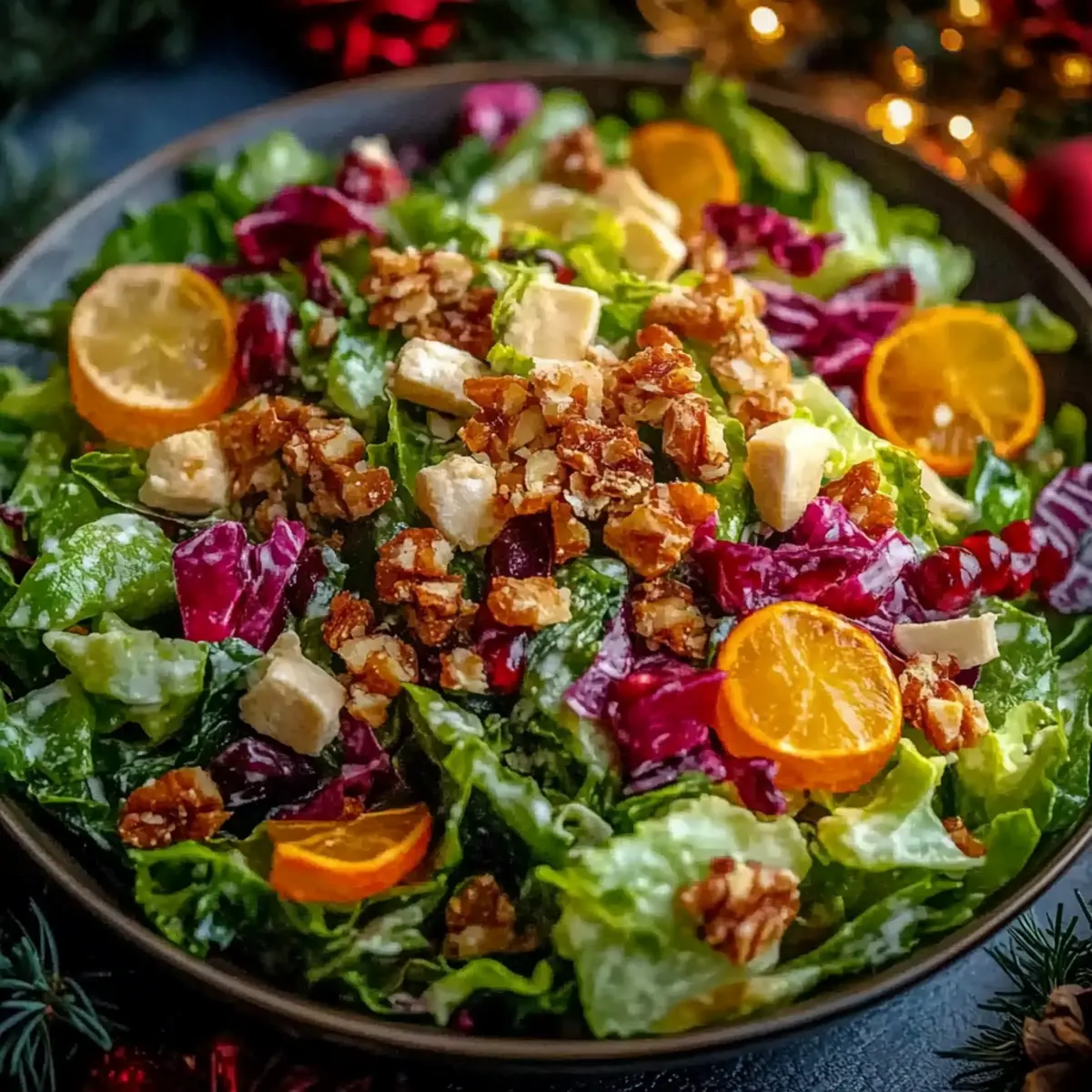 Festive Crunchy Christmas Salad