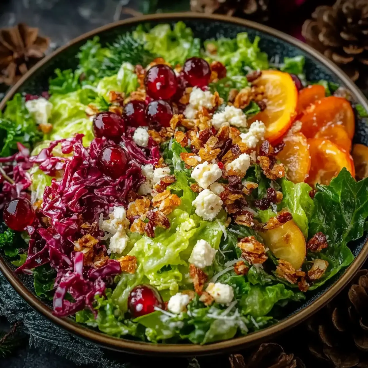 Festive Crunchy Christmas Salad