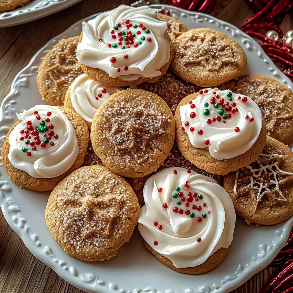 Festive Spiced Christmas Cookies