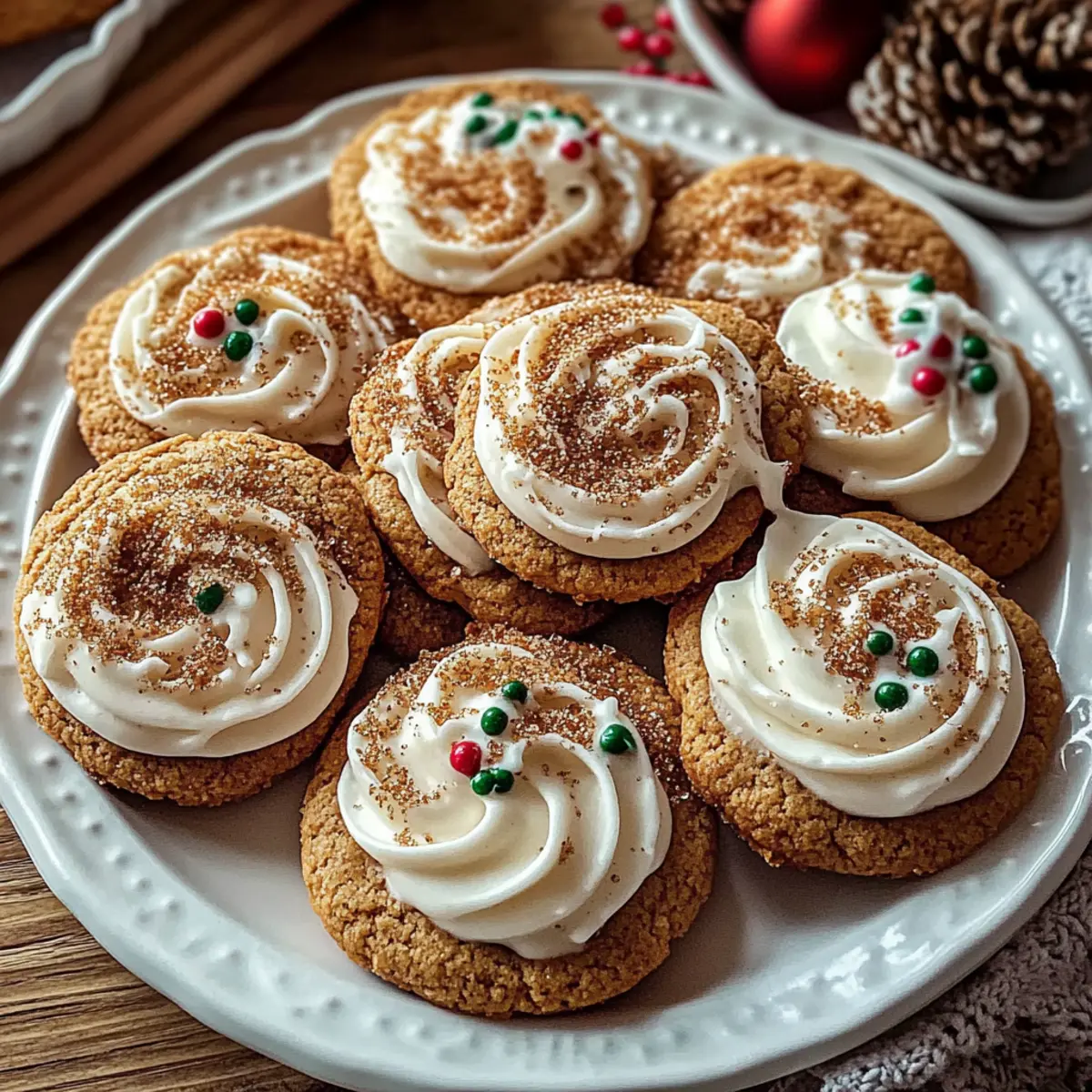 Festive Spiced Christmas Cookies