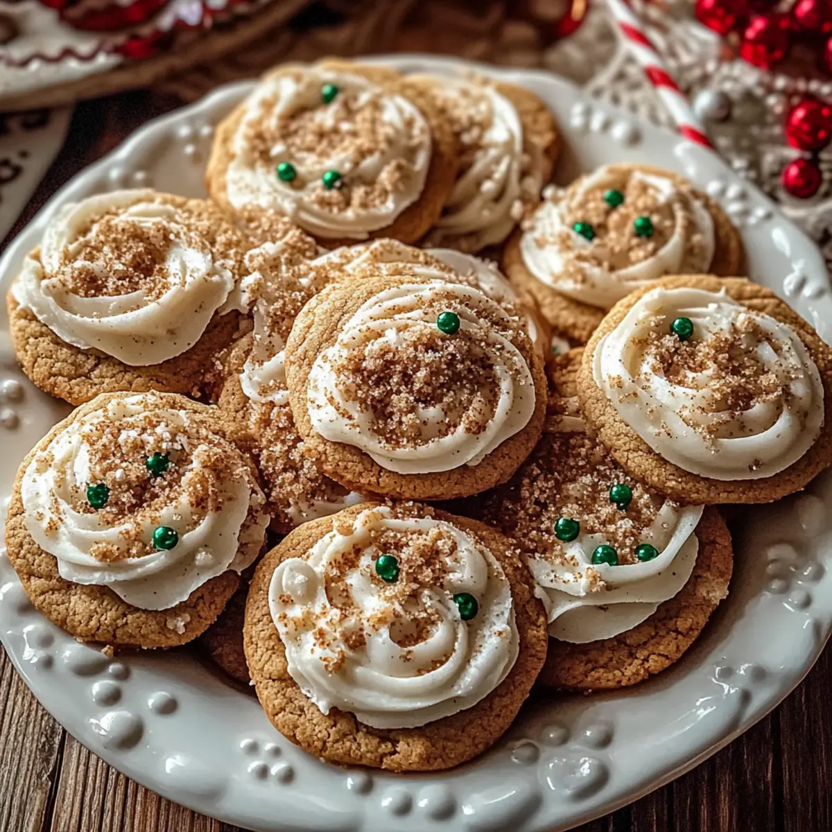 Festive Spiced Christmas Cookies