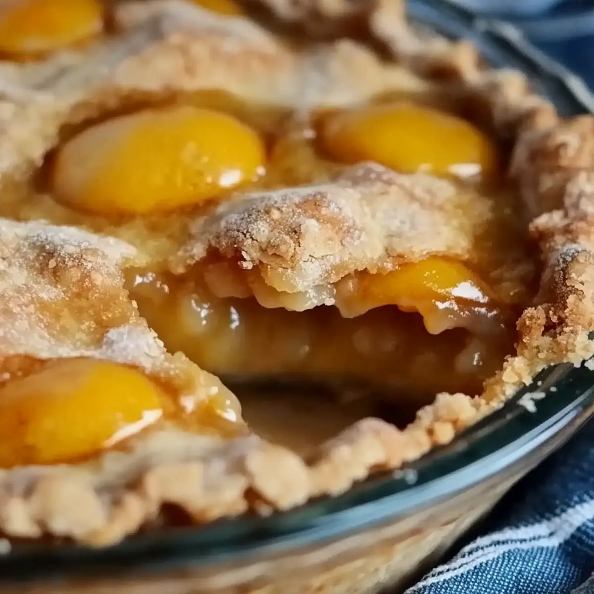 Fresh Southern Peach Cobbler