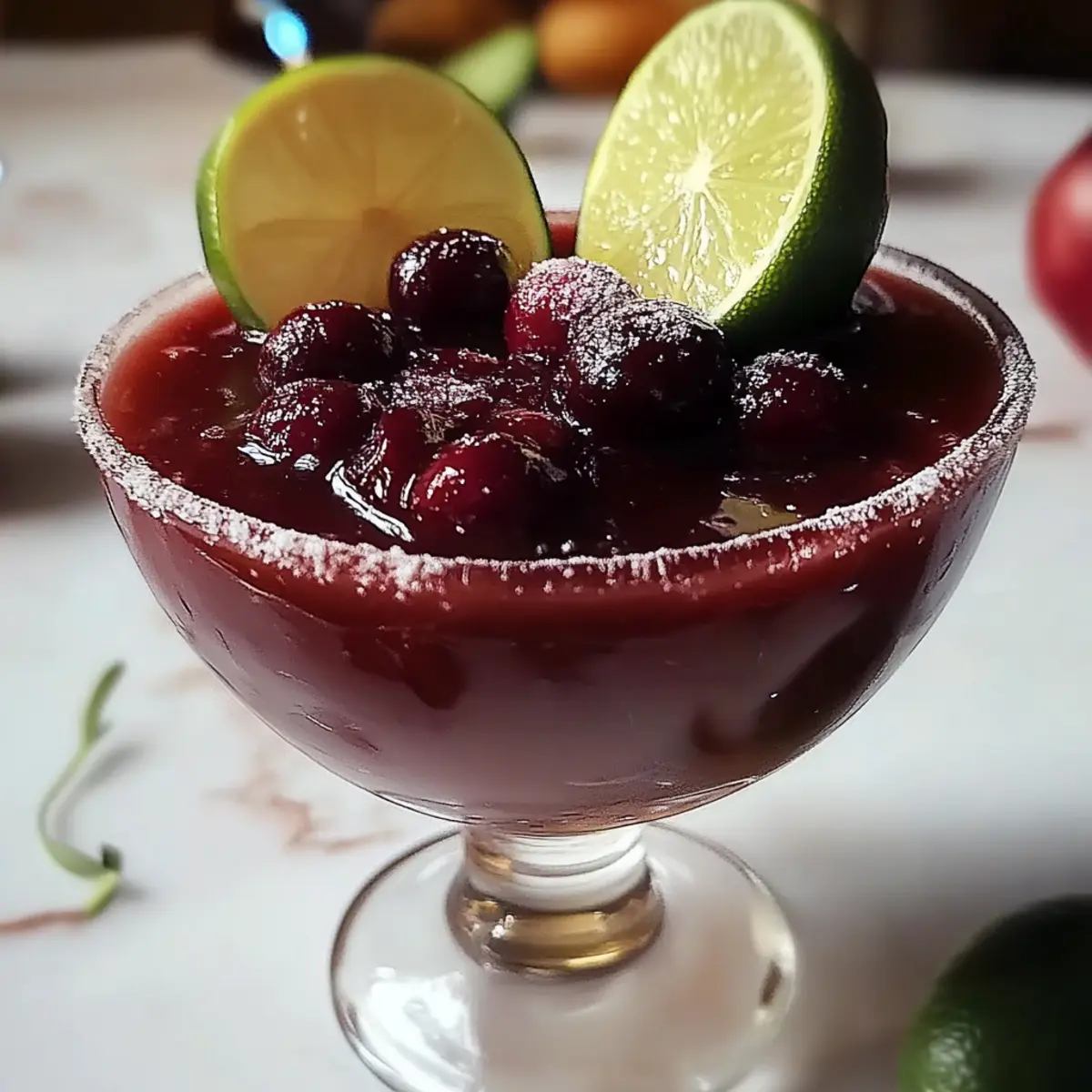 Frozen Cherry Lime Margarita