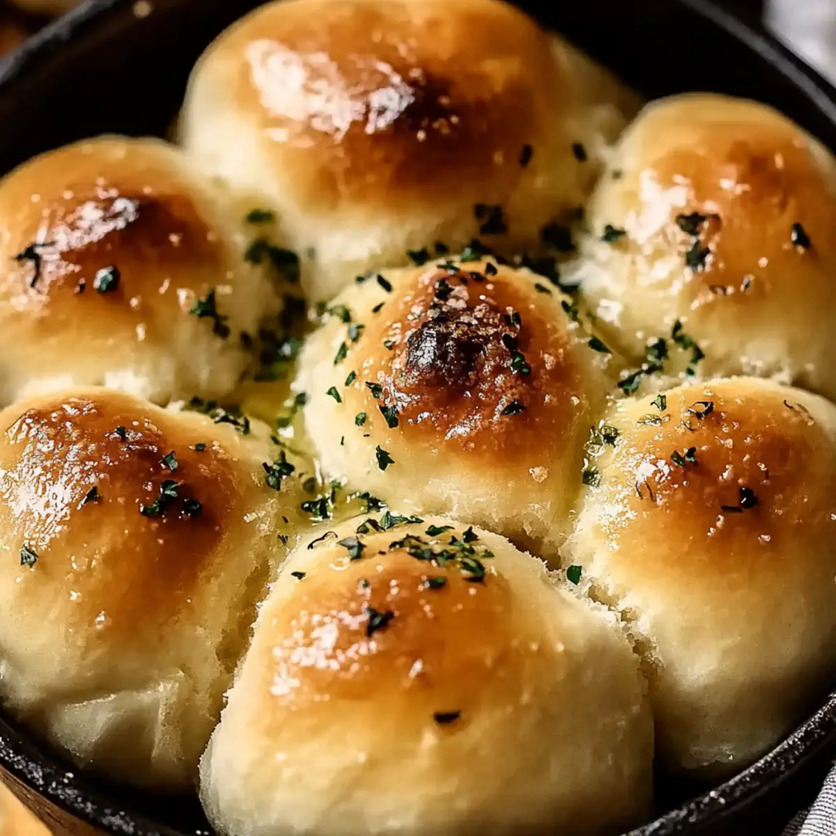 Garlic Butter Bread Rolls