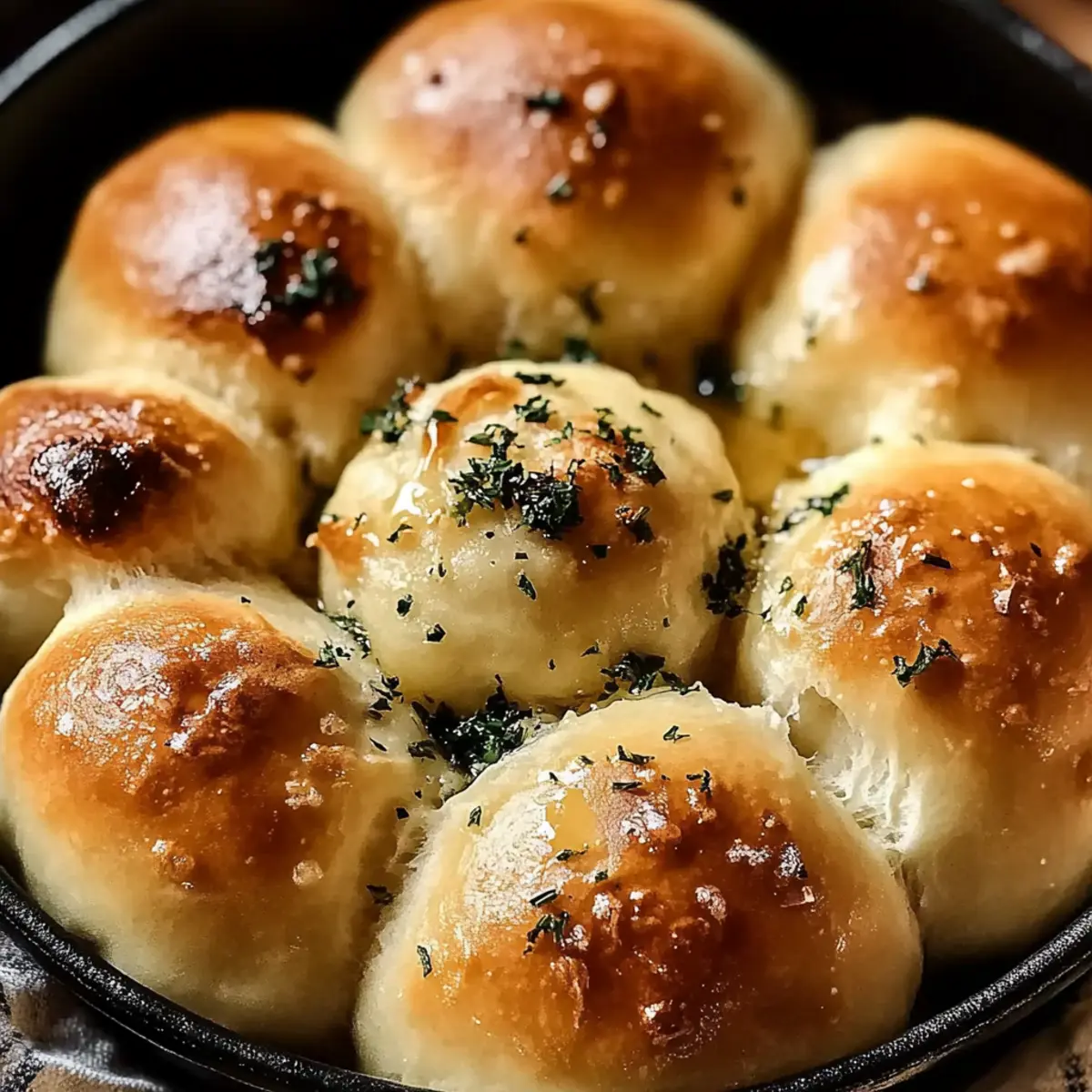 Garlic Butter Bread Rolls