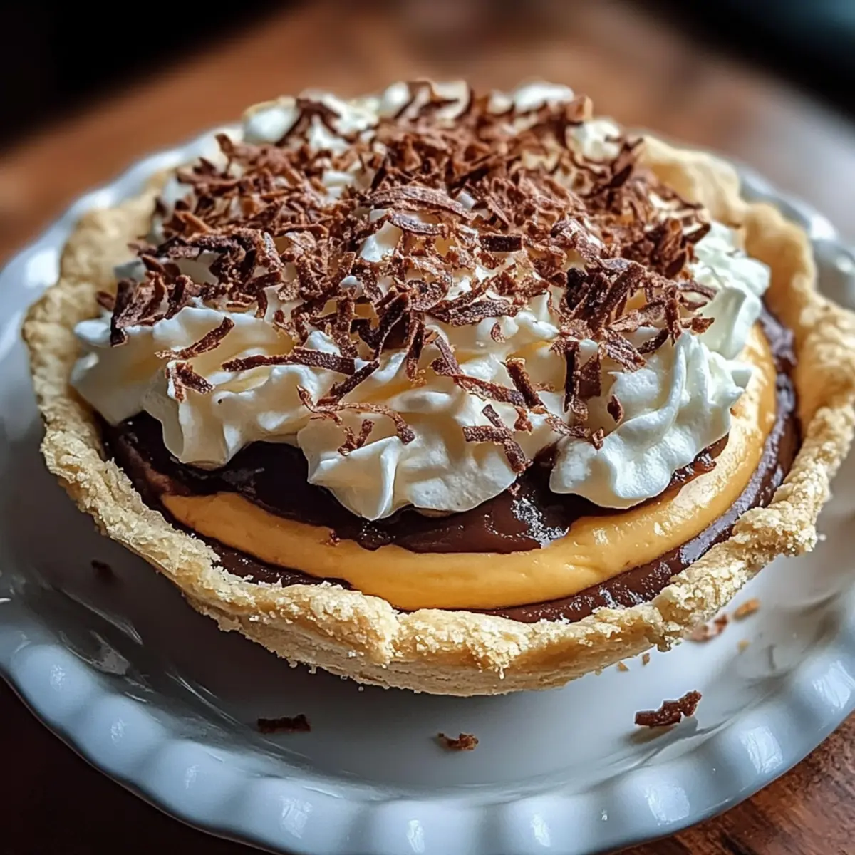 German Chocolate Pie