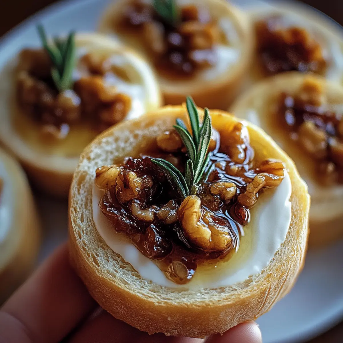 Goat Cheese Fig Jam Appetizer