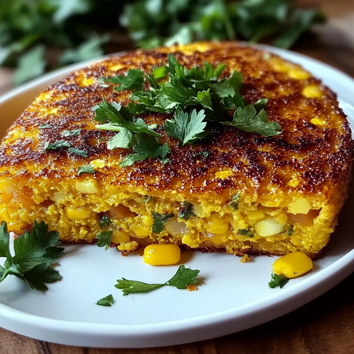 Golden Honey-Glazed Corn Casserole