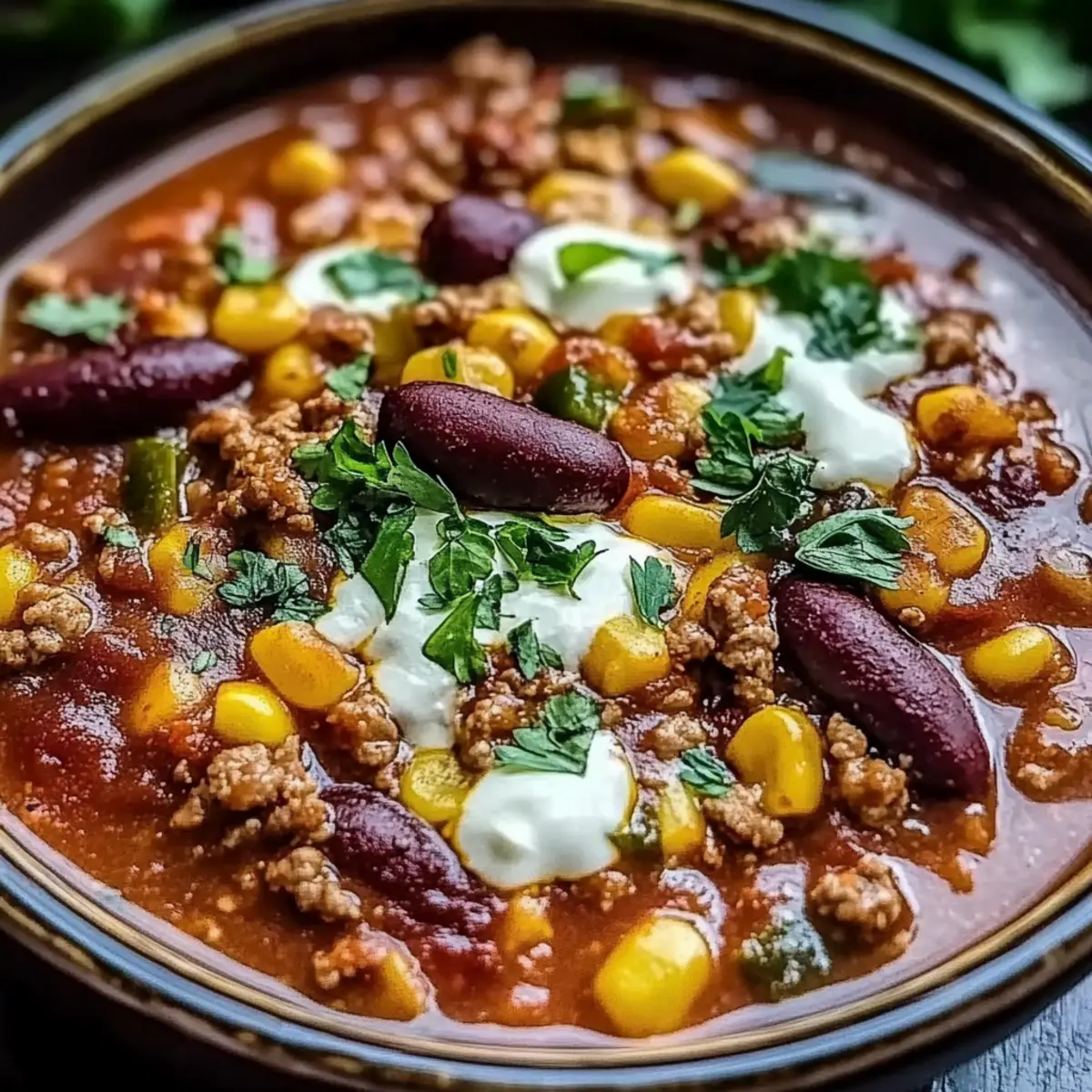 Ground Beef Stovetop Chili
