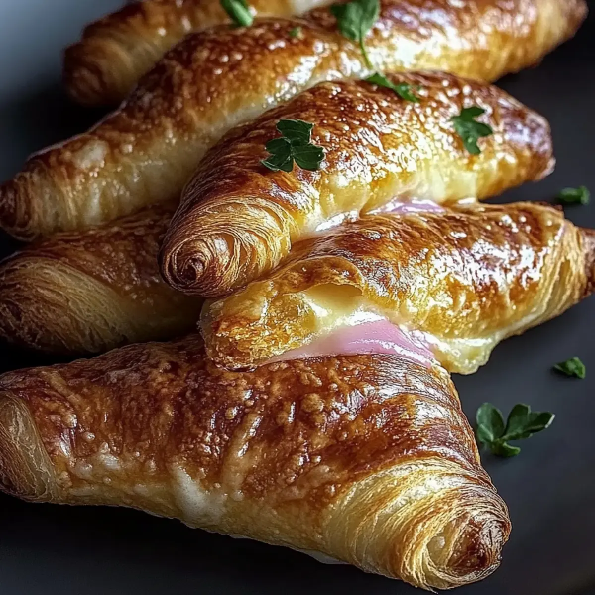 Ham and Cheese Sticks