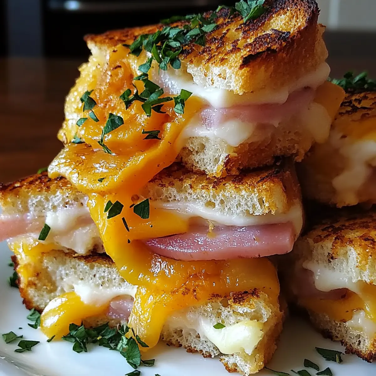 Hawaiian Roll Grilled Cheese