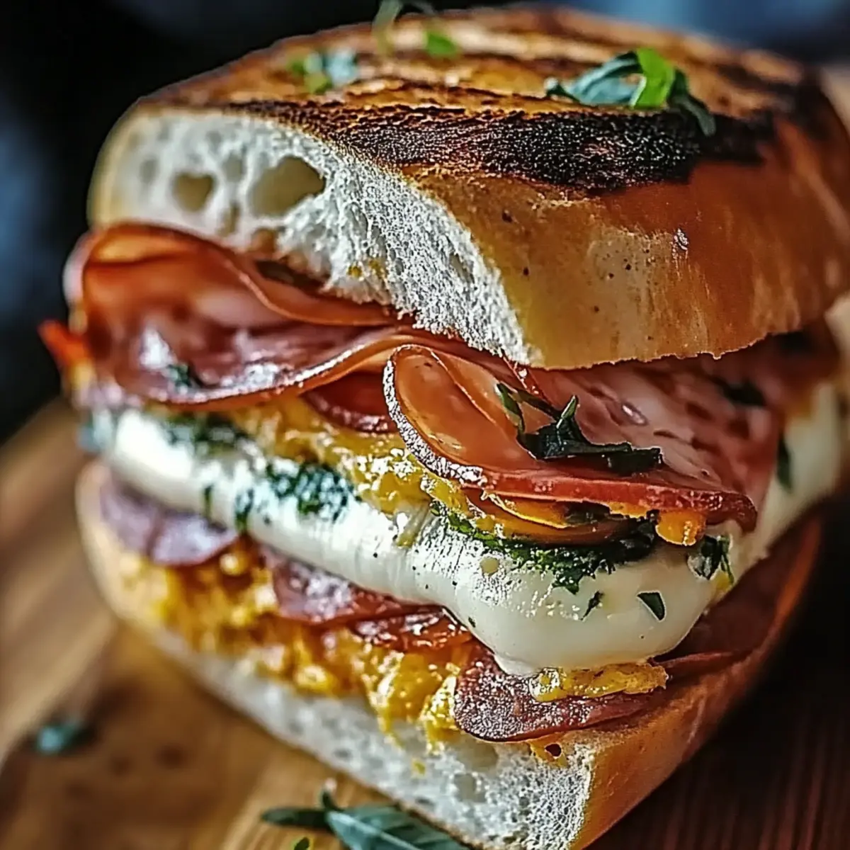 Italian Muffuletta Sandwich