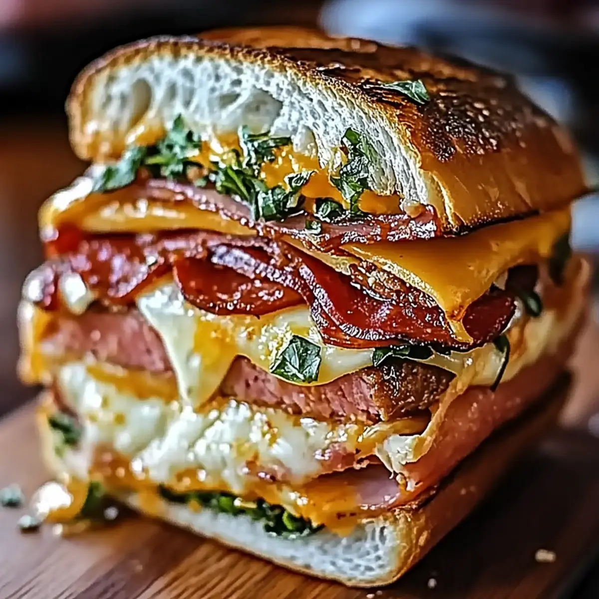 Italian Muffuletta Sandwich