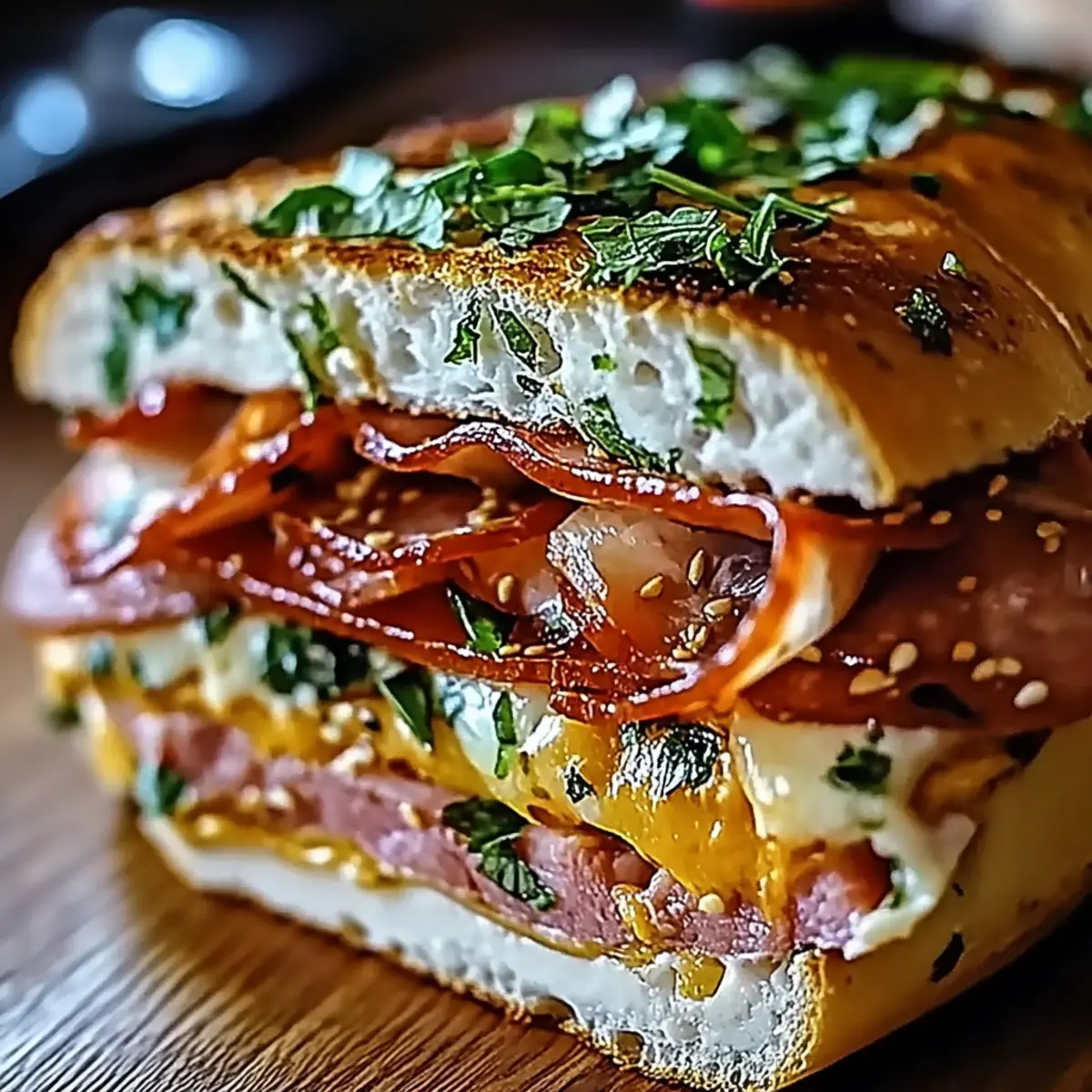 Italian Muffuletta Sandwich