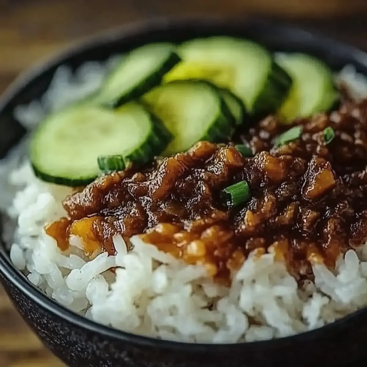 Korean Ground Beef Bowl