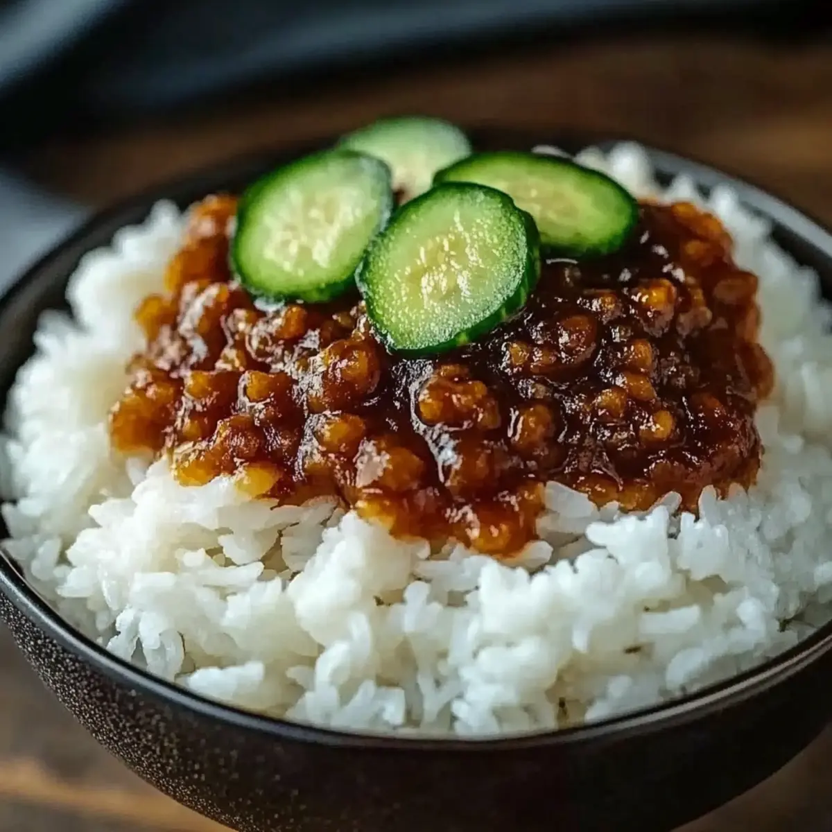 Korean Ground Beef Bowl
