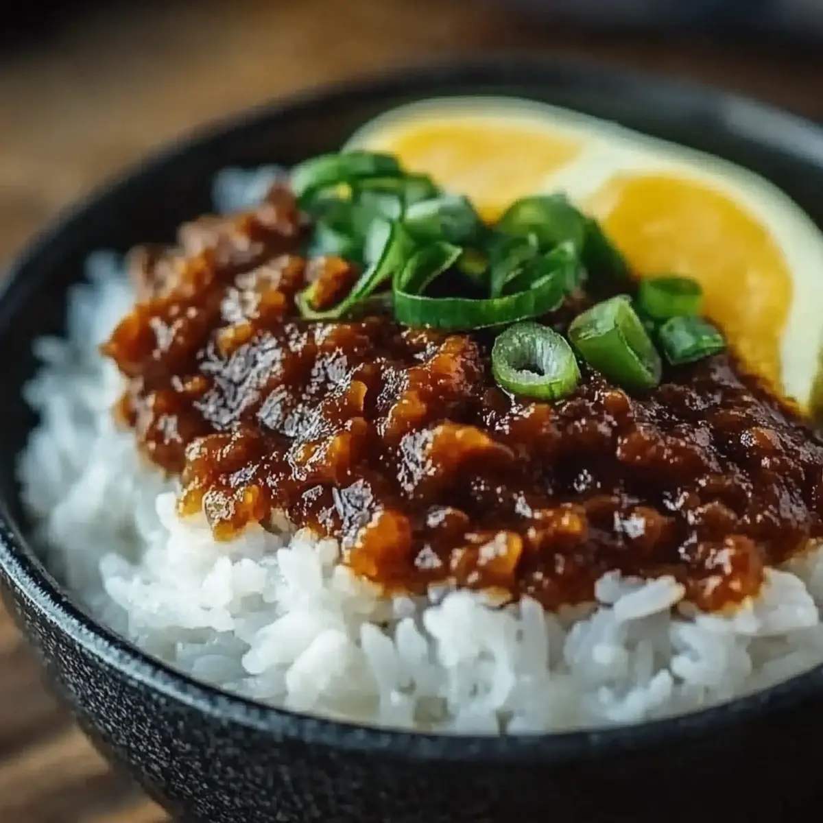 Korean Ground Beef Bowl