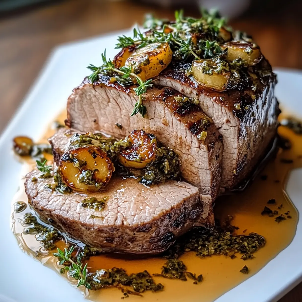 Maple Dijon Pork Tenderloin