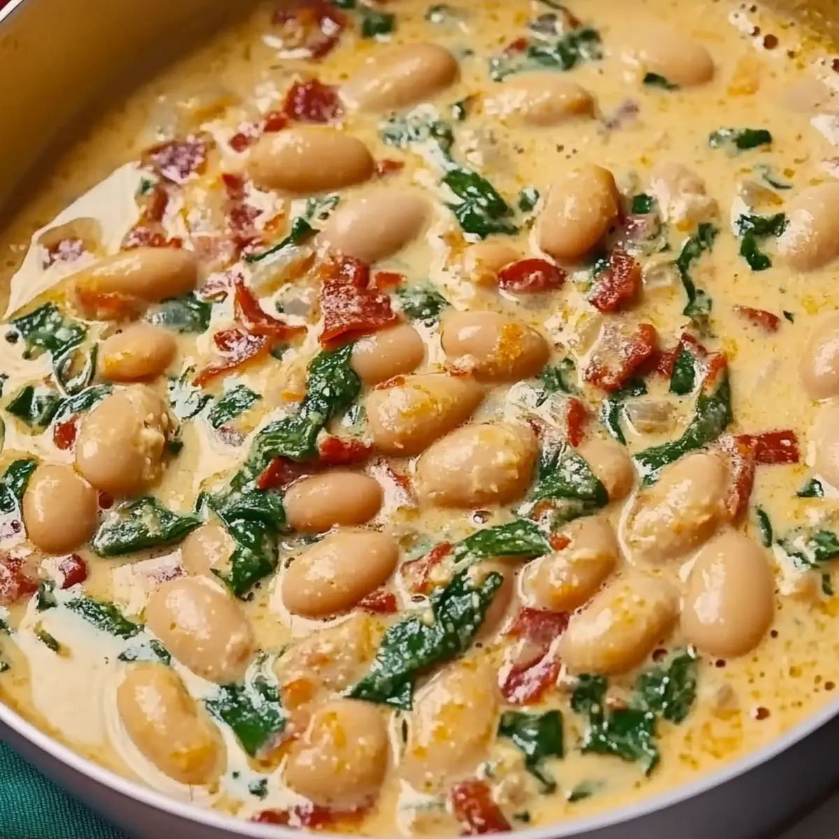 Marry Me Butter Beans With Creamy Tuscan Sauce