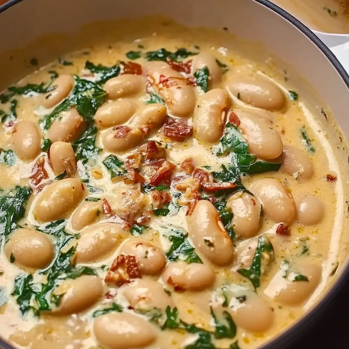 Marry Me Butter Beans With Creamy Tuscan Sauce