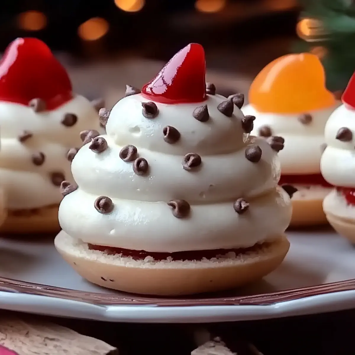 Meringue Snowmen Cookies
