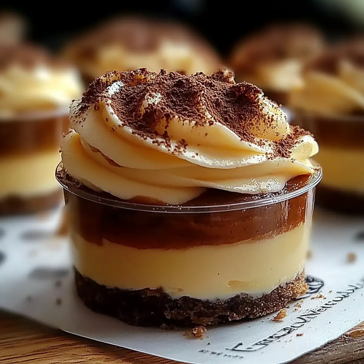 Mini Tiramisu Cups