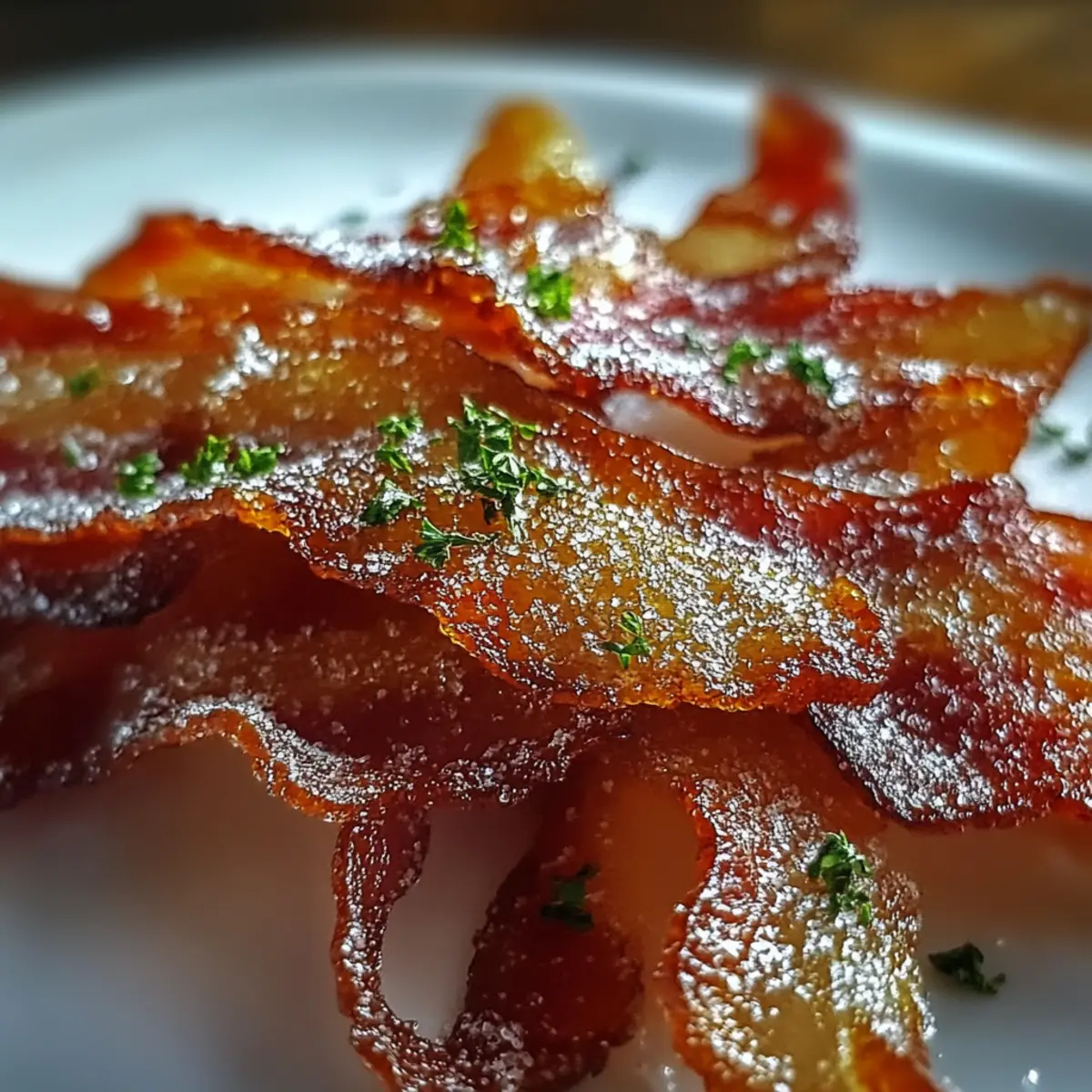 Parmesan Candied Bacon Crackers
