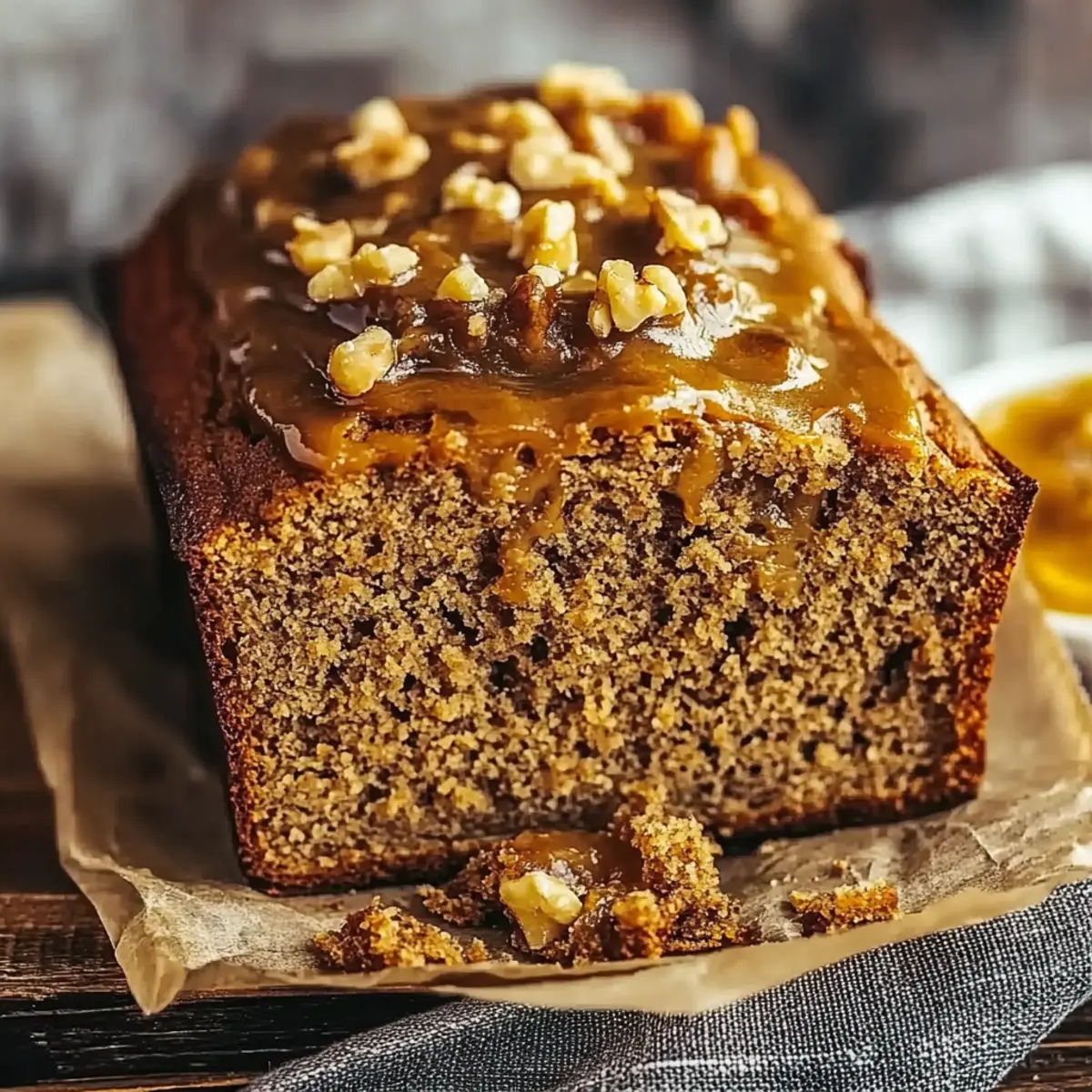 Peanut Butter Banana Bread