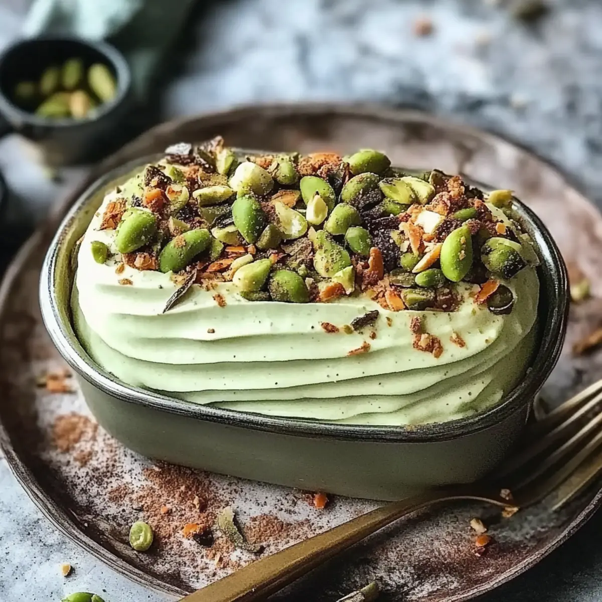 Pistachio Tiramisu
