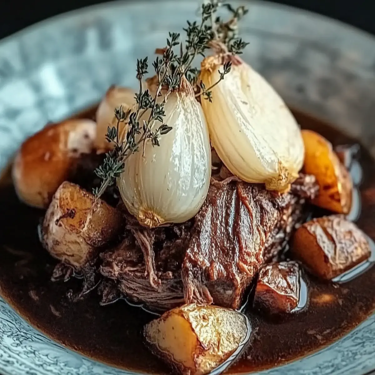 Pot Roast with Potatoes and Carrots