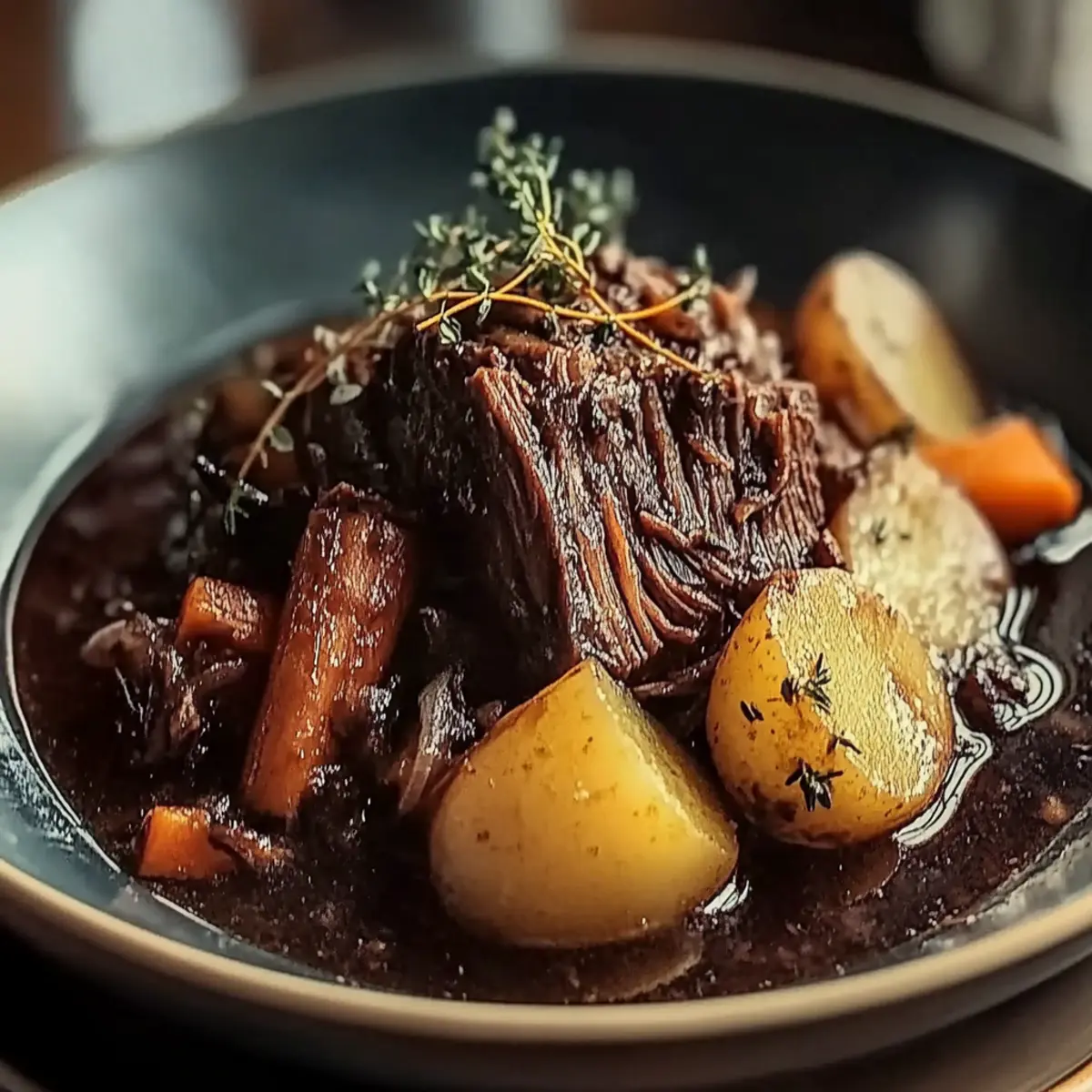 Pot Roast with Potatoes and Carrots