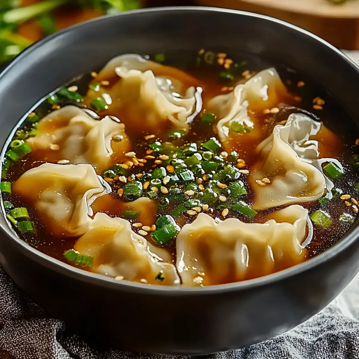 Potsticker Soup