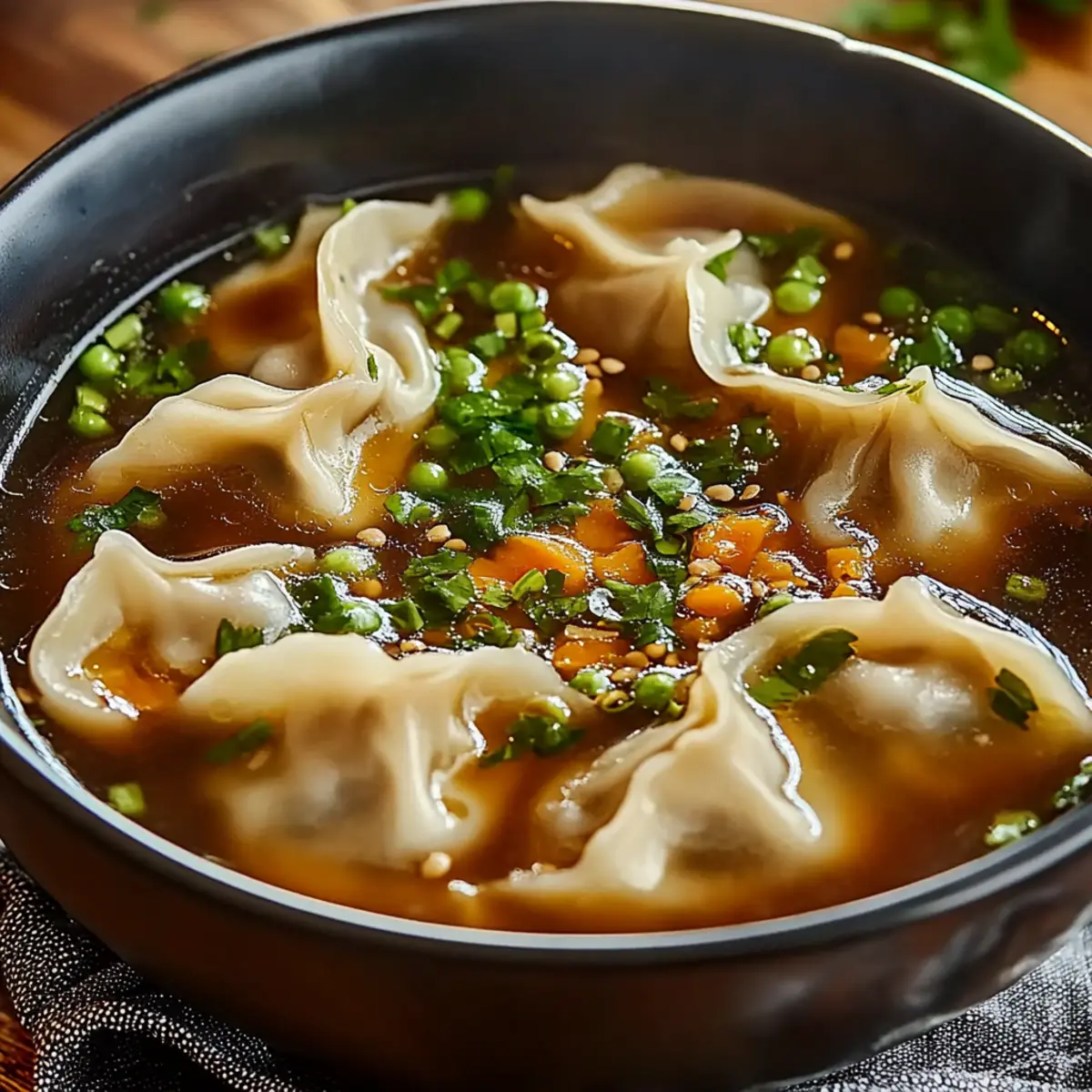 Potsticker Soup