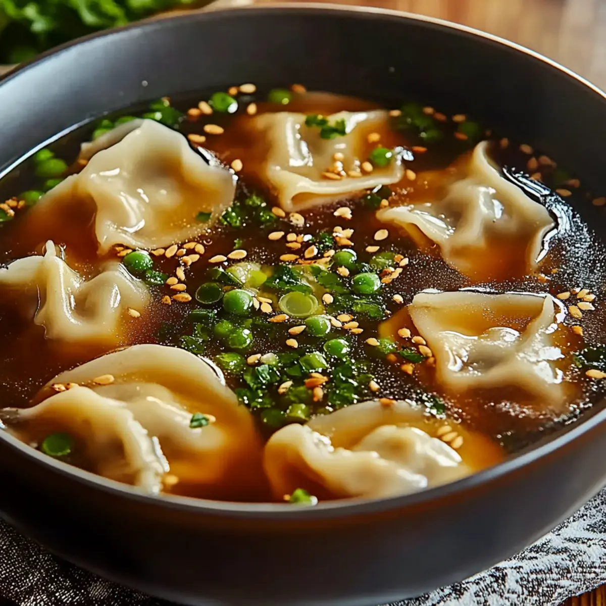 Potsticker Soup
