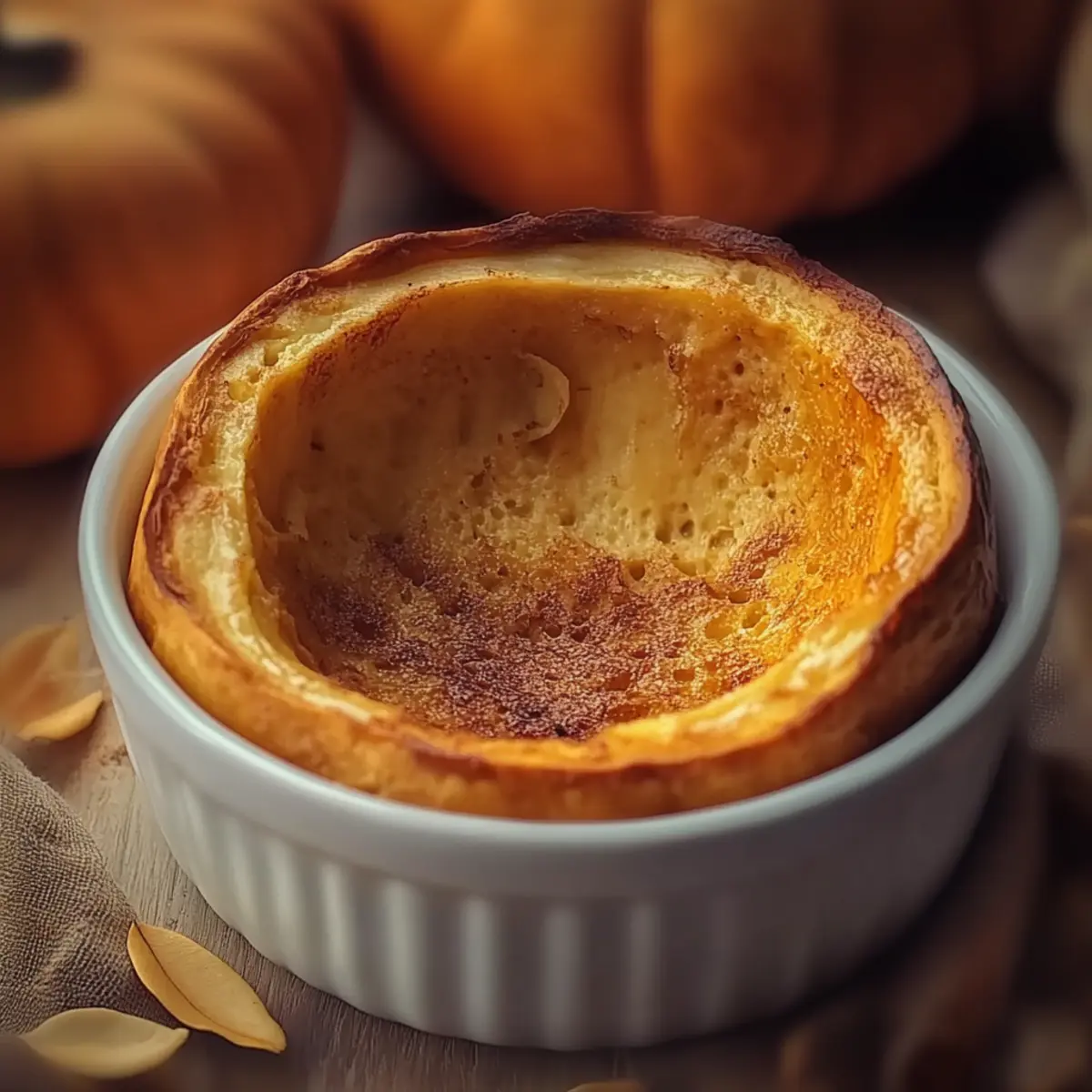 Pumpkin Crème Brûlée