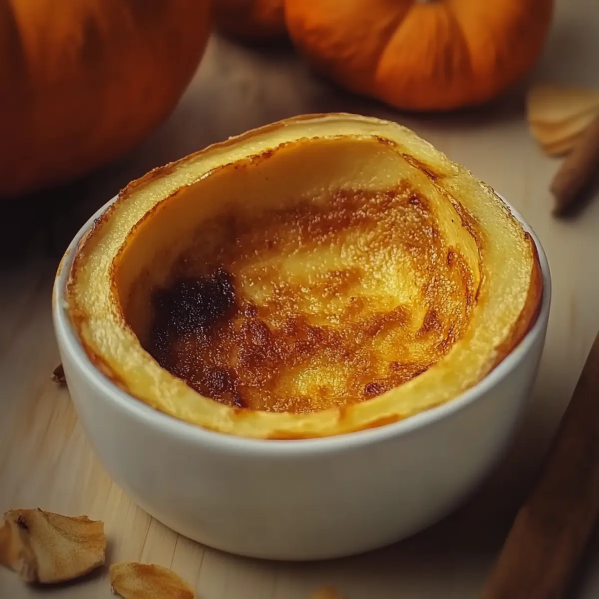 Pumpkin Crème Brûlée