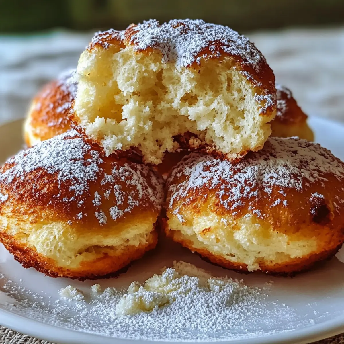 Soft Ricotta Almond Pillows