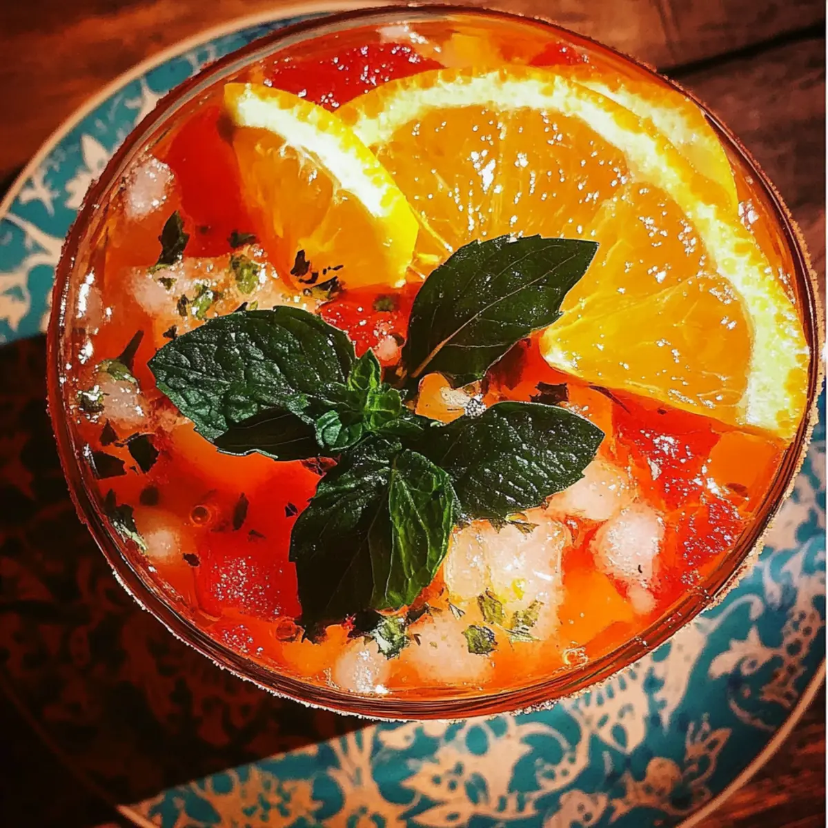 Sparkling Aperol Spritz Cocktail