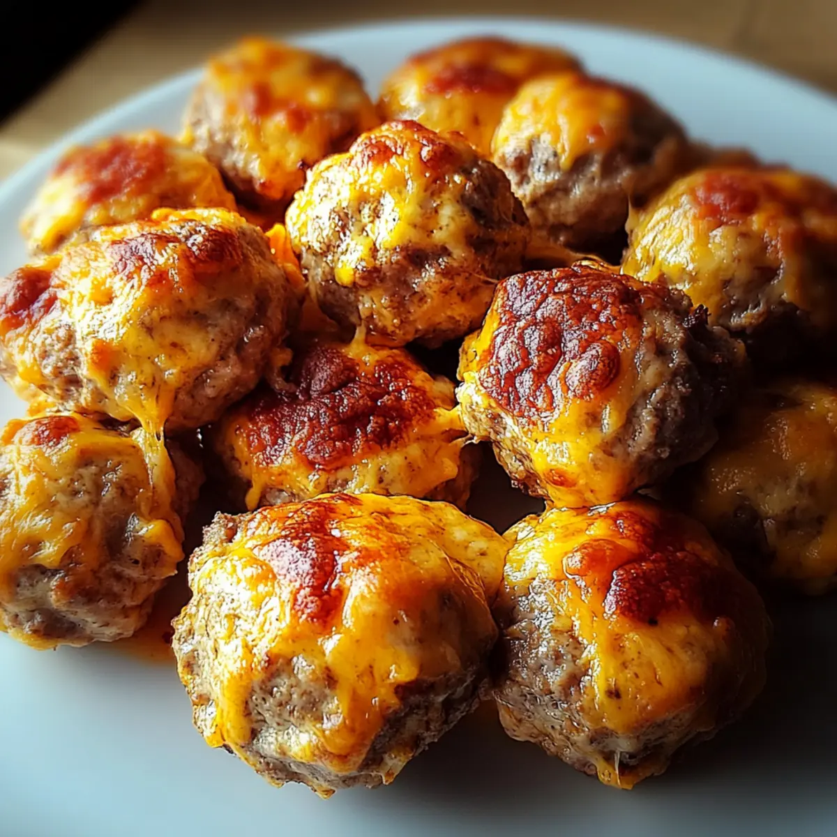 Spicy Rotel Cream Cheese Sausage Balls