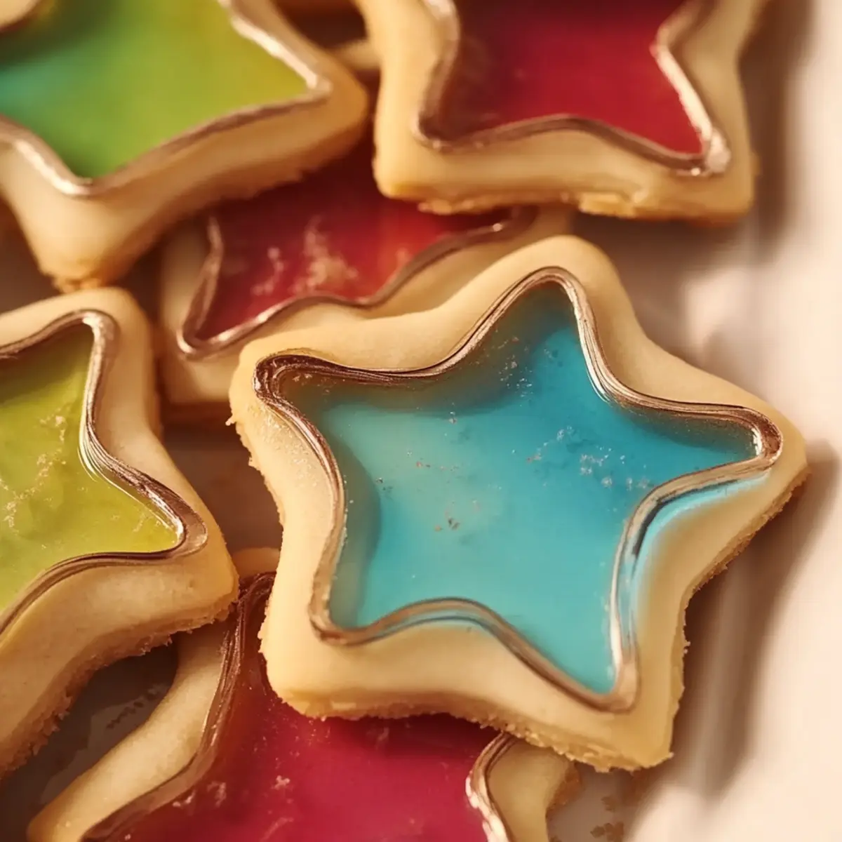 Stained Glass Cookies
