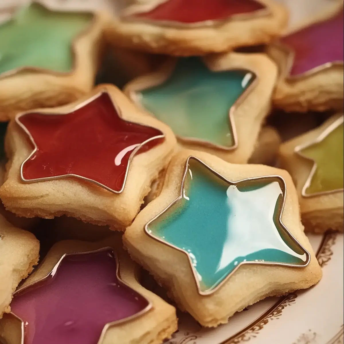 Stained Glass Cookies