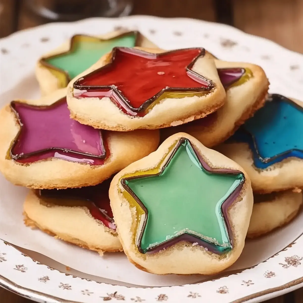 Stained Glass Cookies