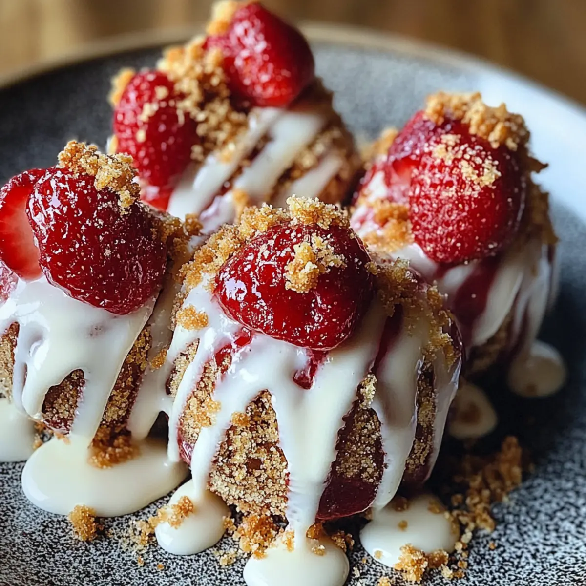 Strawberry Cheesecake Truffle Balls