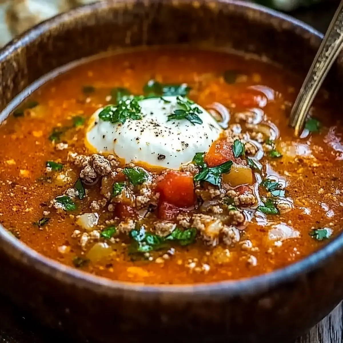 Stuffed Pepper Soup