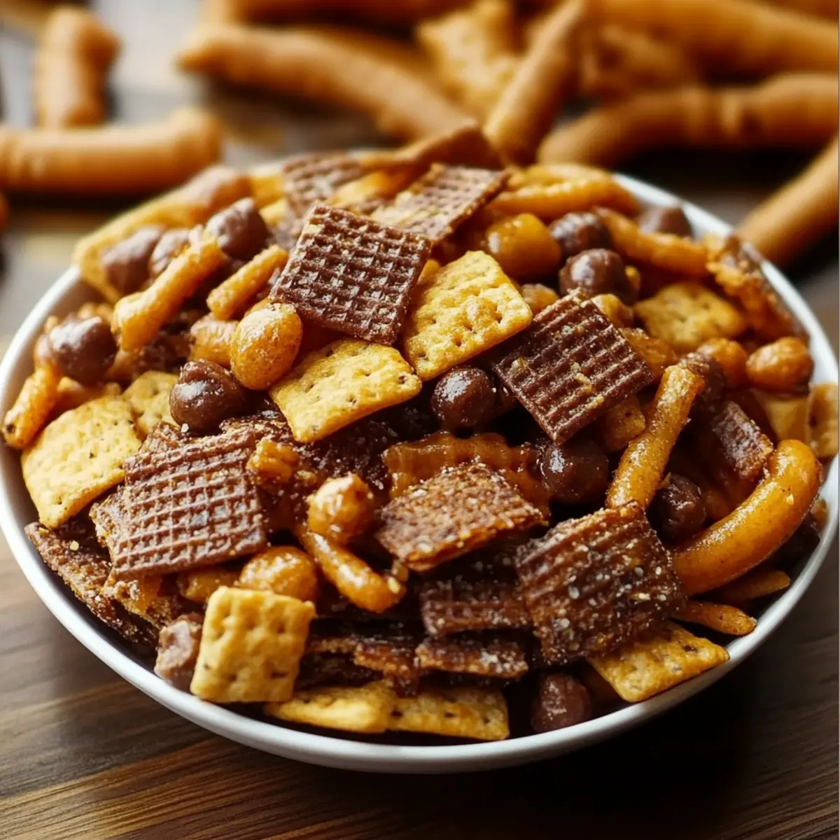 Sweet & Smoky Party Mix