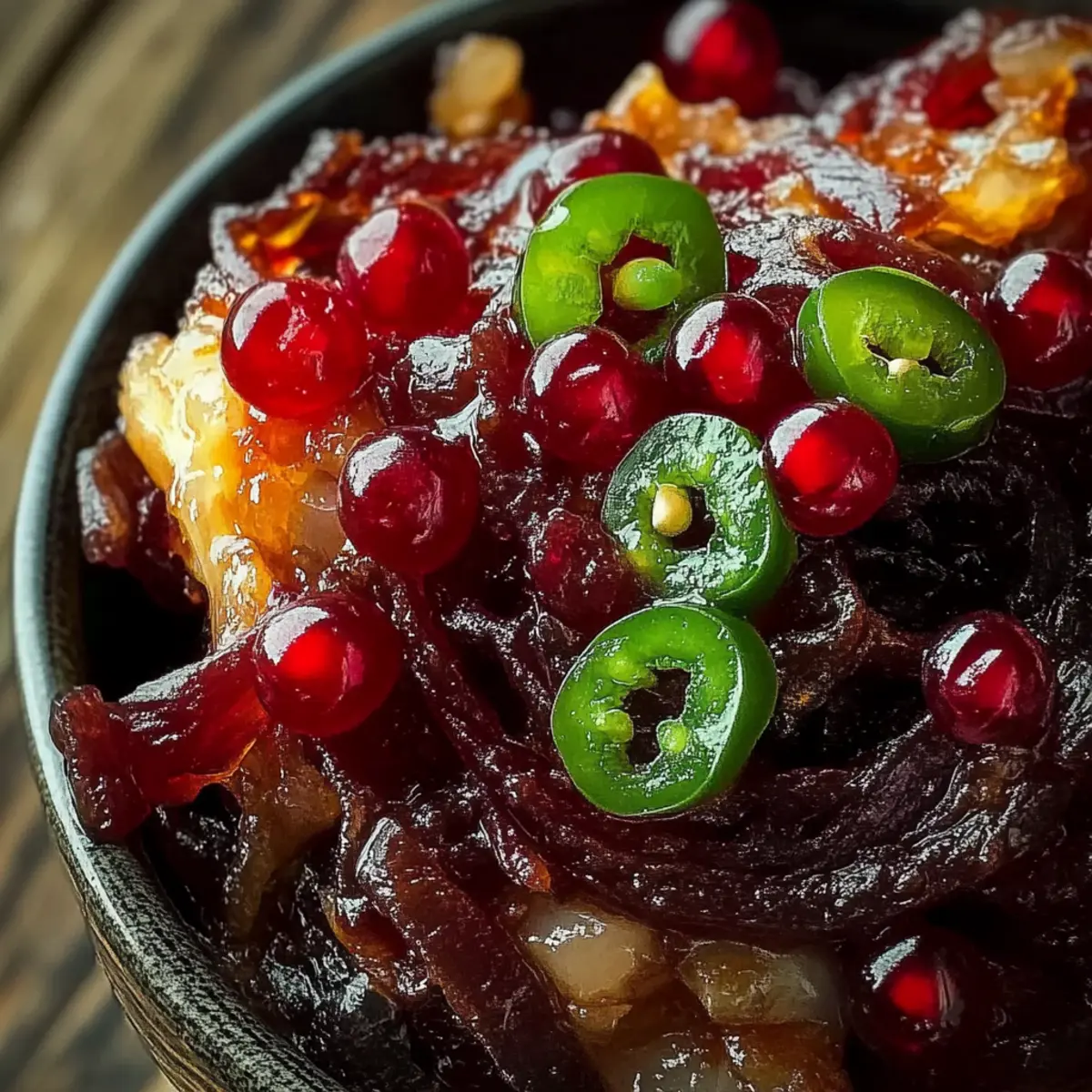 Sweet & Spicy Cranberry Jalapeño Cowboy Candy