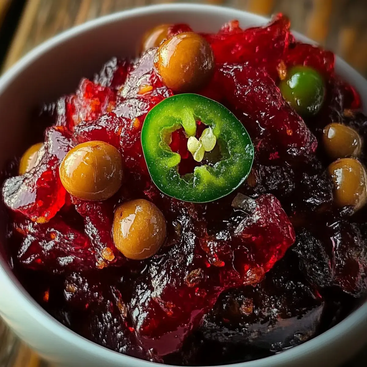 Sweet & Spicy Cranberry Jalapeño Cowboy Candy