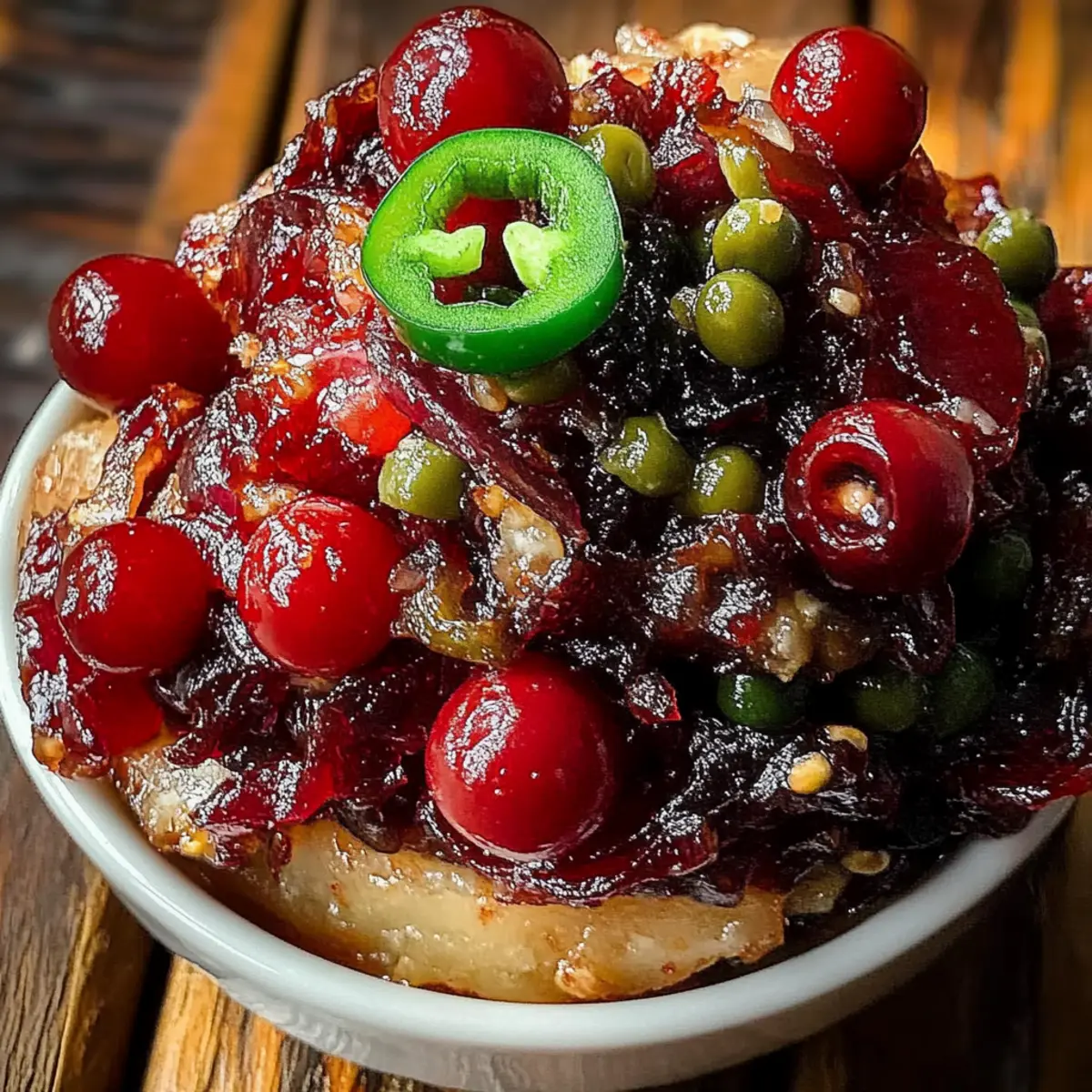 Sweet & Spicy Cranberry Jalapeño Cowboy Candy