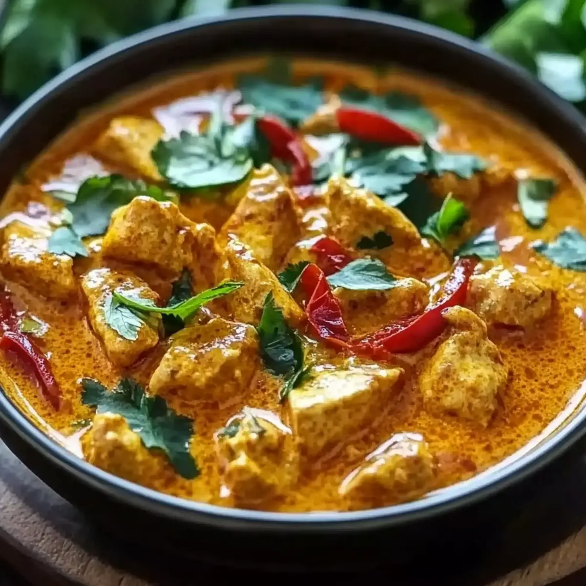 Thai Chicken Satay Curry